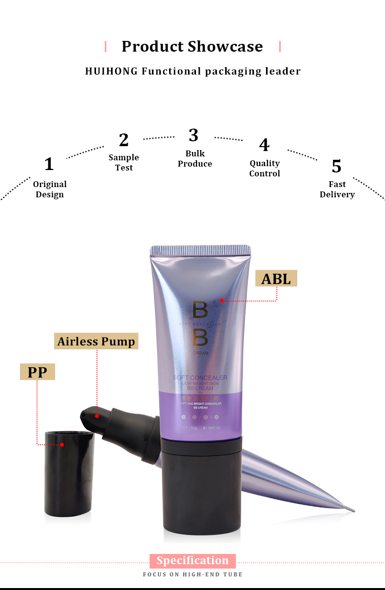 BB Cream Laminated Tube 