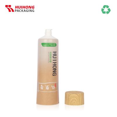 ローション用に詰め替え可能なリサイクル可能なD40紙プラスチック包装クリームチューブ
